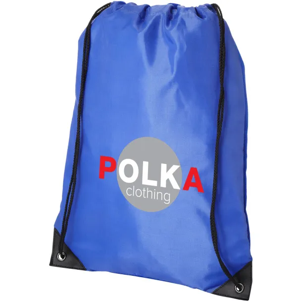 Condor polyester and non-woven drawstring backpack - Bullet Royal blue