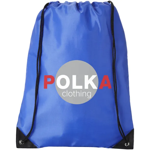 Condor polyester and non-woven drawstring backpack - Bullet Royal blue