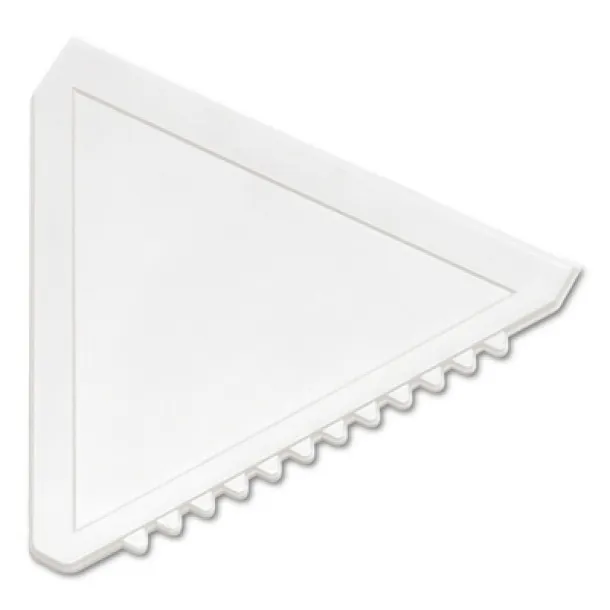  Triangular ice scraper white