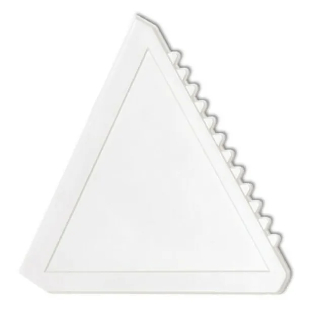  Triangular ice scraper white