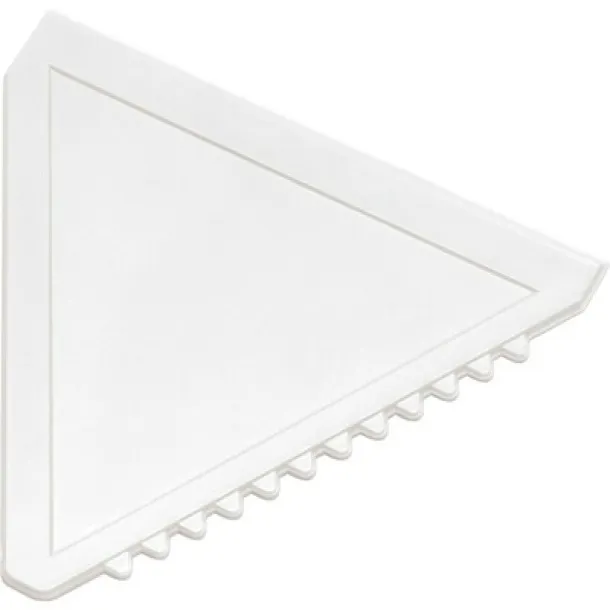  Triangular ice scraper white