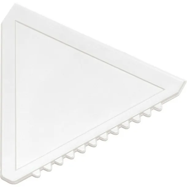  Triangular ice scraper white