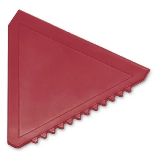  Triangular ice scraper red