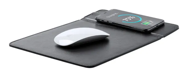 Dropol wireless charger mouse pad Black