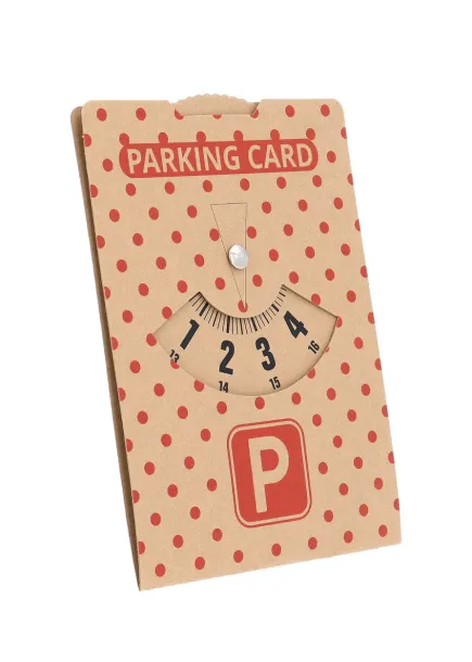 CreaPark Eco personalizirana kartica za parkiranje Prirodna