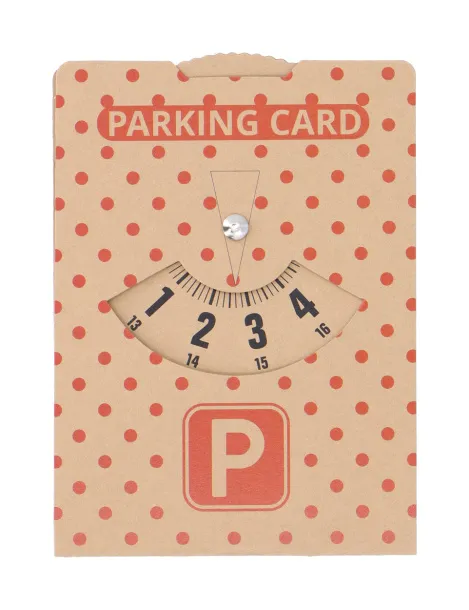 CreaPark Eco parking card Natural