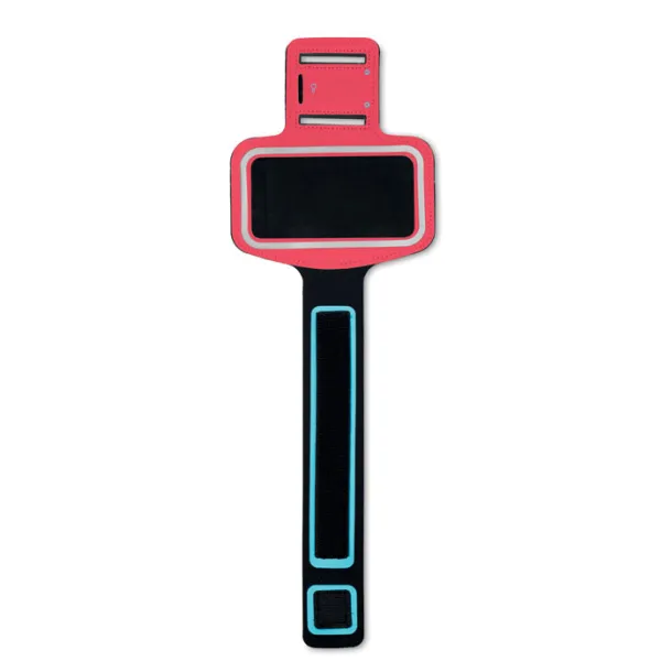 ARMPHONE Neoprene armband pouch Red