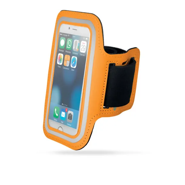 ARMPHONE Neoprene armband pouch Orange