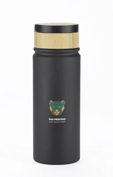 KAMI putna termo boca, 550 ml BLACK