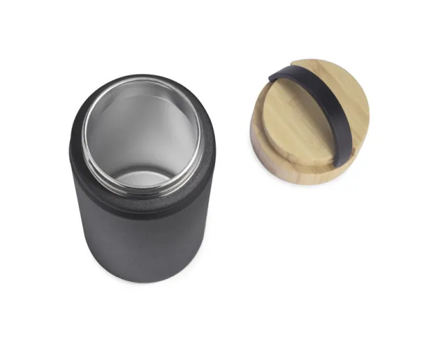 KAMI putna termo boca, 550 ml BLACK