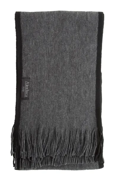 Luomo men's scarf Dark grey Black