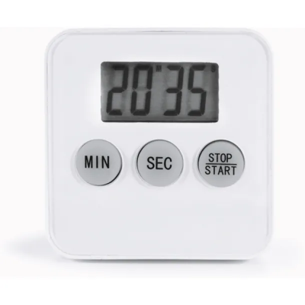  Kitchen timer with magnet white