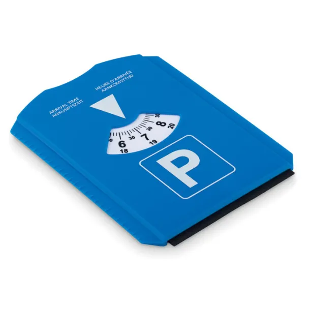 PARK &  SCRAP Ice scraper in parking card Blue