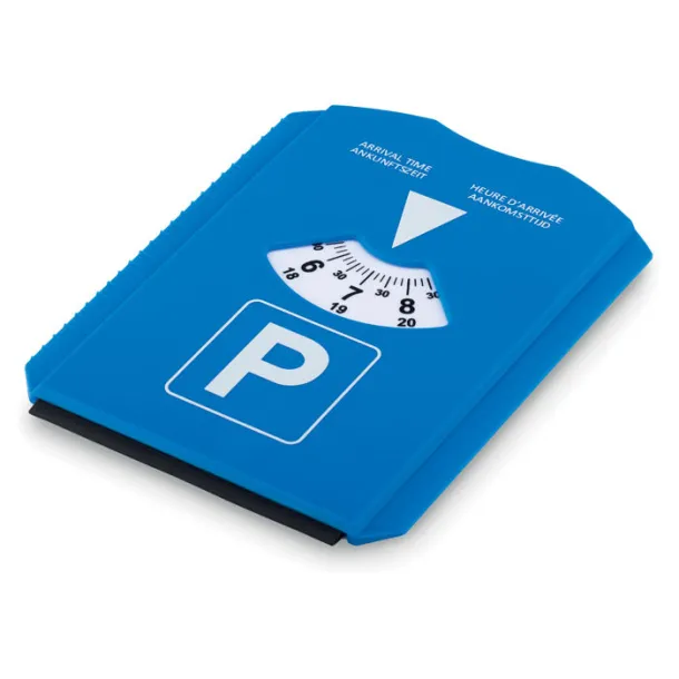 PARK &  SCRAP Ice scraper in parking card Blue