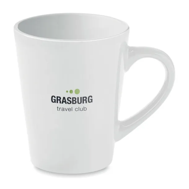 TAZA keramička šalica za kavu, 180 ml Bijela