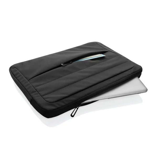  Armond AWARE™ RPET 15.6 inch laptop sleeve - XD Xclusive Black 