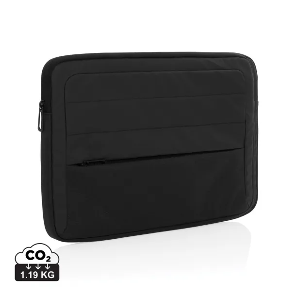  Armond AWARE™ RPET 15.6 inch laptop sleeve - XD Xclusive Black 