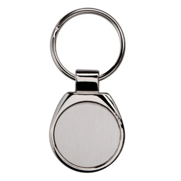 METAL PROMO metal key ring Silver