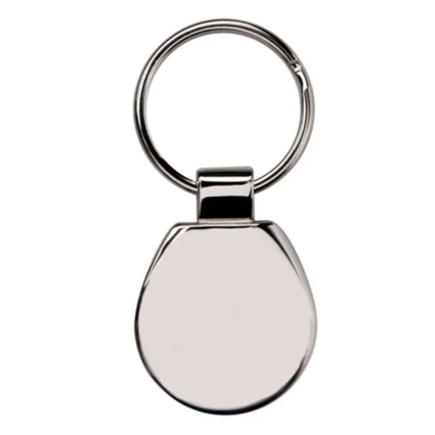 METAL PROMO metal key ring Silver