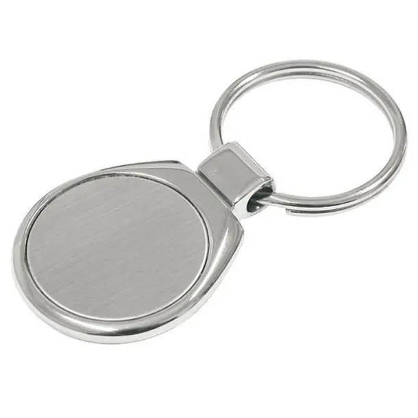 METAL PROMO metal key ring Silver