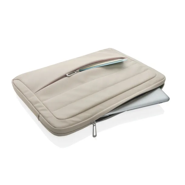  Armond AWARE™ RPET 15.6 inch laptop sleeve - XD Xclusive beige