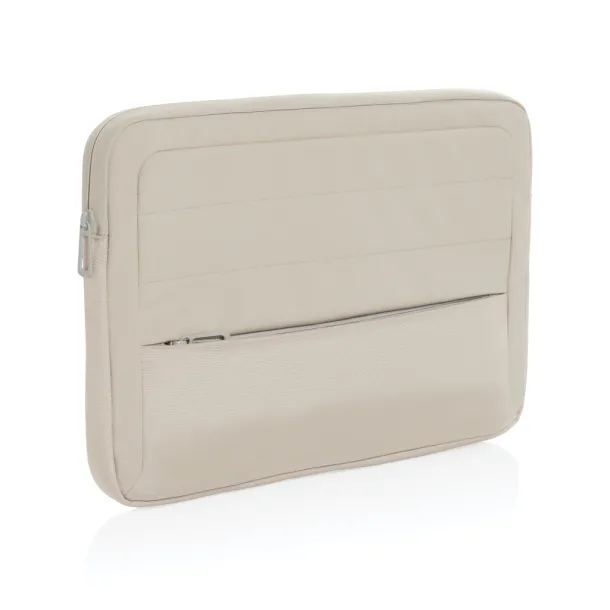  Armond AWARE™ RPET 15.6 inch laptop sleeve - XD Xclusive beige