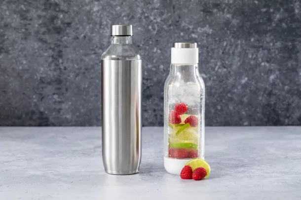 Ivisur sport bottle Transparent Silver