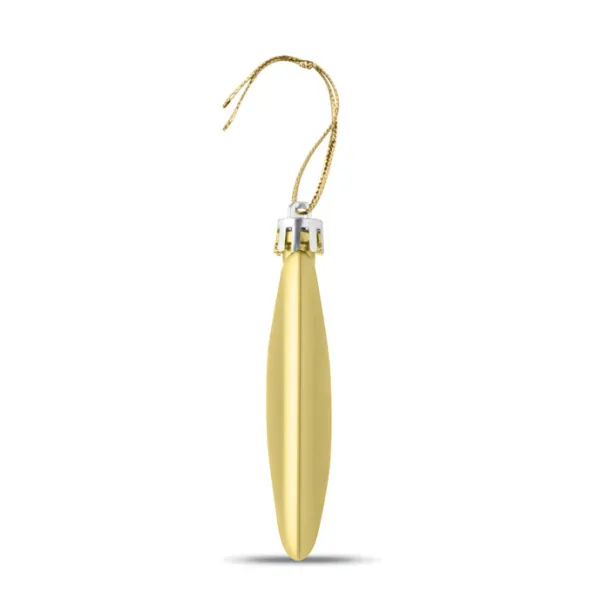 LIA BALL Flat Christmas bauble Gold