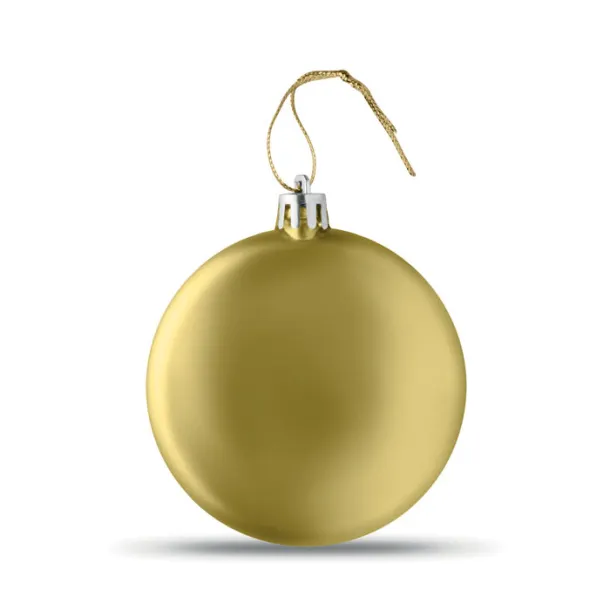 LIA BALL Flat Christmas bauble Gold