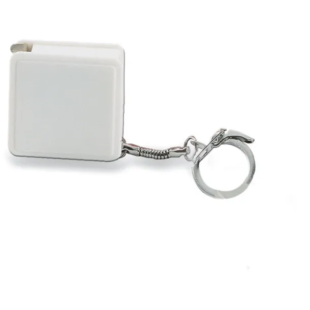 WATFORD Key ring w/ flexible ruler White