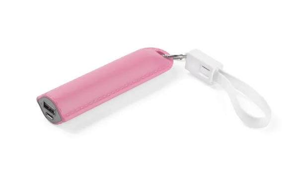 TINATI prijenosna baterija, 2 600 mAh Roza