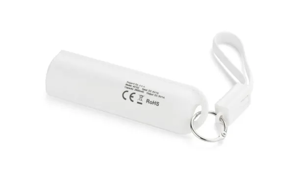 TINATI prijenosna baterija, 2600 mAh Bijela