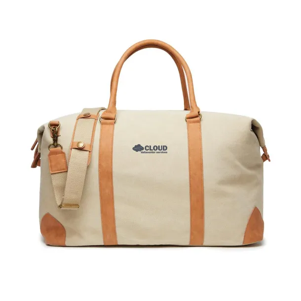  VINGA Bosler canvas dufflebag - Vinga beige