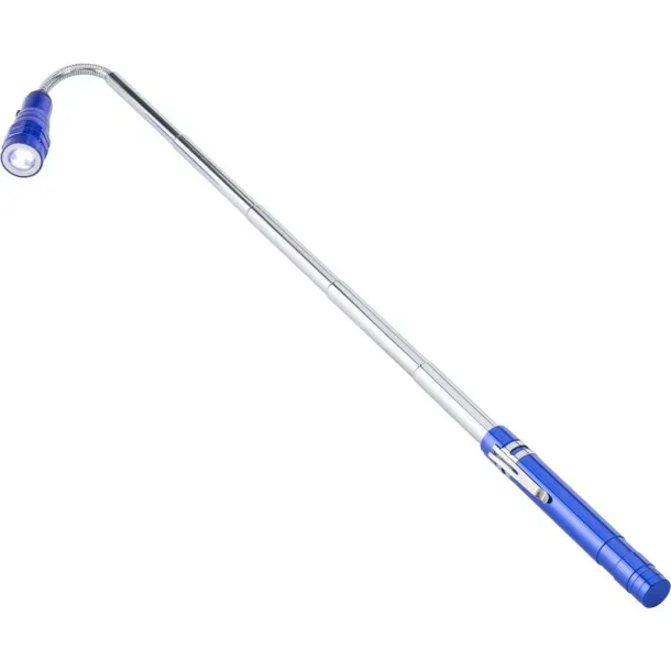  Tool set, 3 LED telescopic torch, screwdriver 8 el. Plava