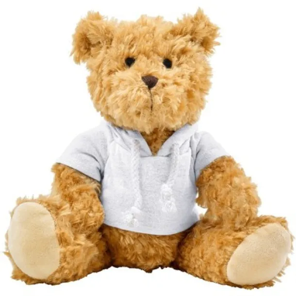  Teddy bear with hoodie white