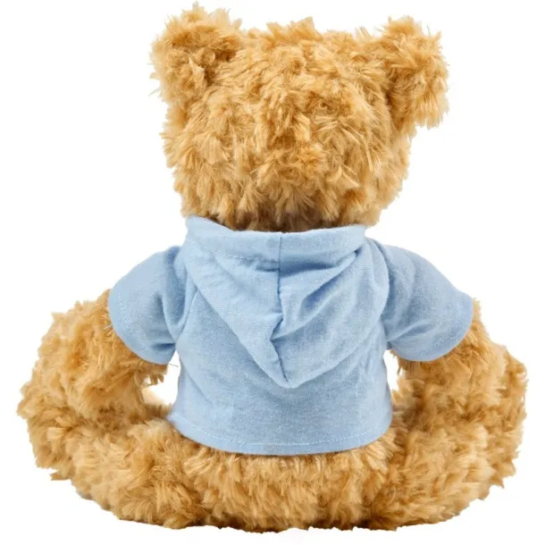  Teddy bear with hoodie light blue