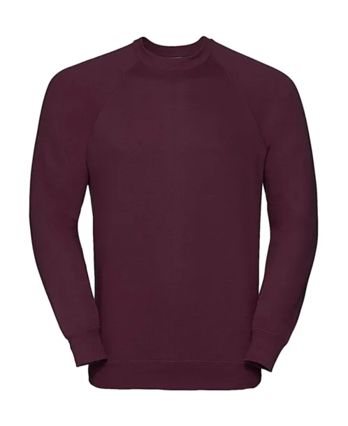  Klasični raglan pulover, 295 g/m² - Russell  burgundac