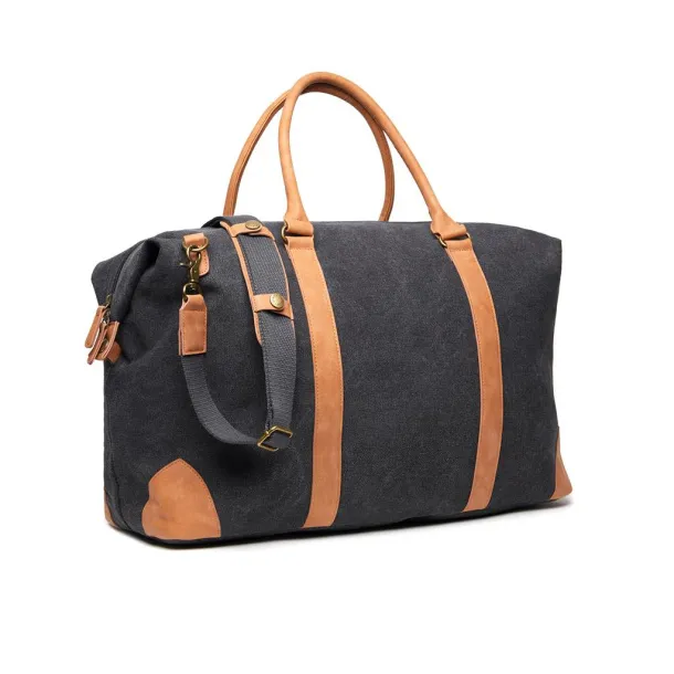  VINGA Bosler platnena duffle torba - Vinga black 