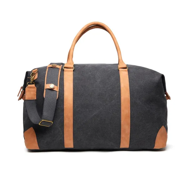  VINGA Bosler canvas dufflebag - Vinga black 