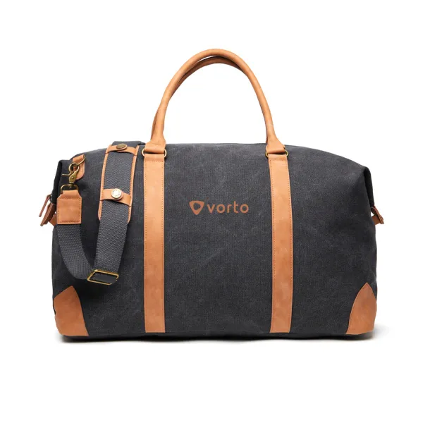  VINGA Bosler canvas dufflebag - Vinga black 