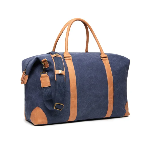  VINGA Bosler platnena duffle torba - Vinga navy 