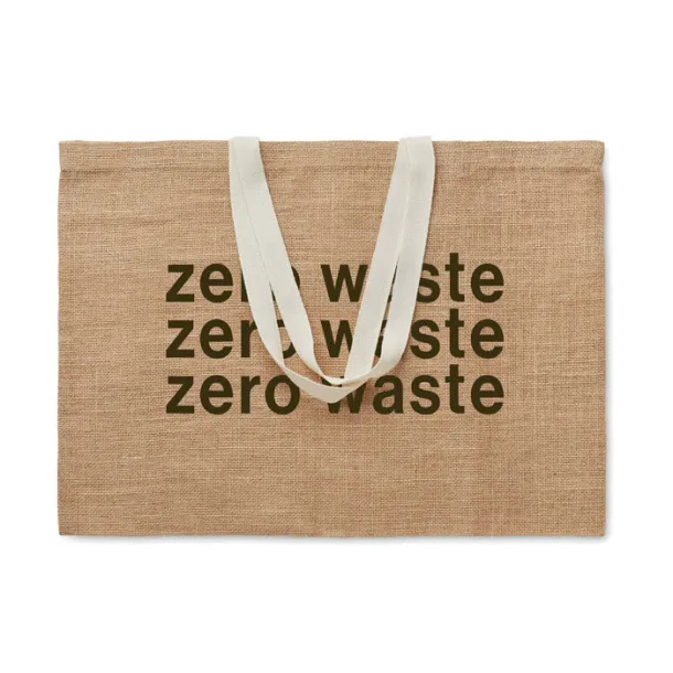 FULLA Torba za kupovinu od jute Bež