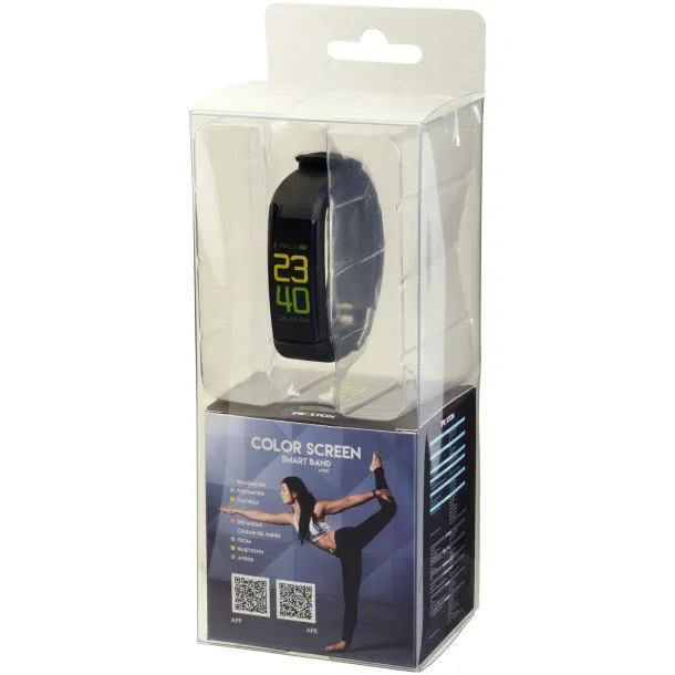 Prixton smartband AT801T with thermometer - Prixton Solid black