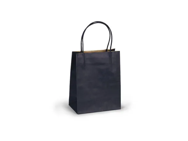 LOLA MINI paper bag - BRUNO Blue