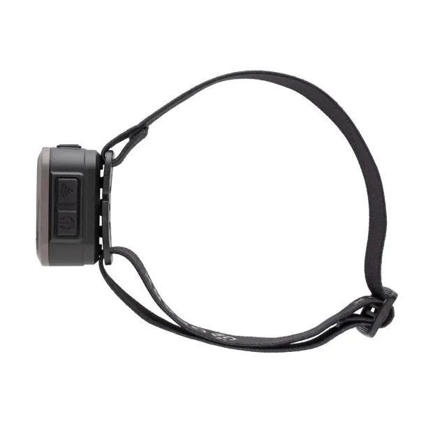  Gear X RCS rPlastic heavy duty head torch - GearX Black Grey