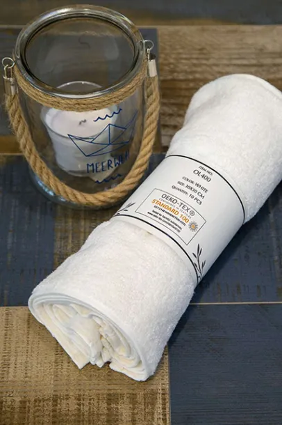  Hotelski ručnik za lice i ruke, 400 g/m² - Olima Bijela