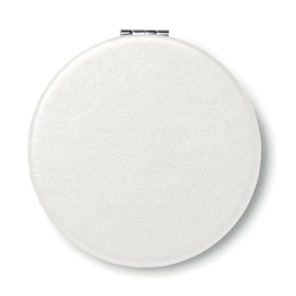 GLOW ROUND Round PU mirror White