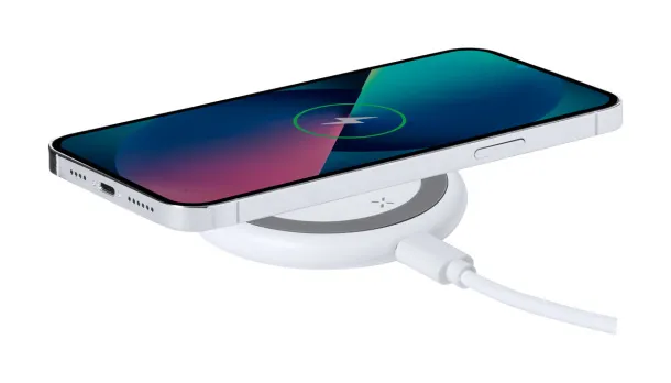 Joyce magnetic wireless charger White