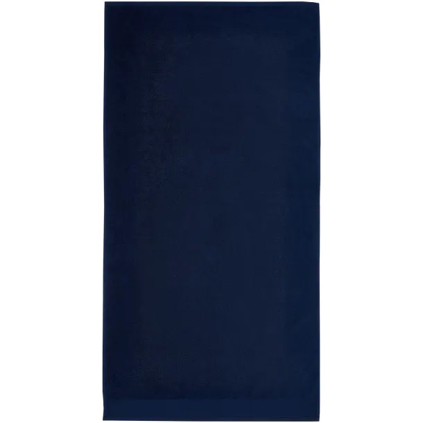 Ellie 550 g/m² cotton bath towel 70x140 cm - Seasons Navy Blue