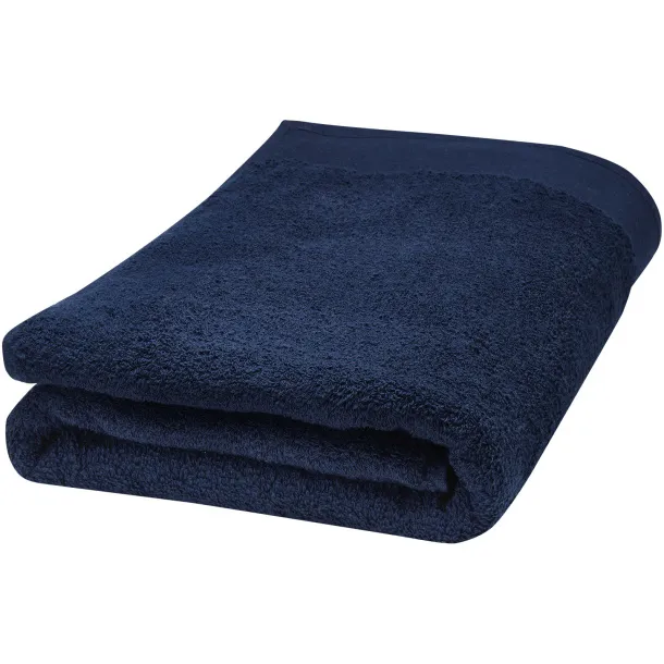 Ellie 550 g/m² cotton bath towel 70x140 cm - Seasons Navy Blue